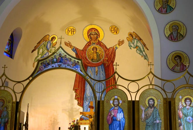 Guided tours of St. Barbara Greek Orthodox Church are planned every half-hour during the “Greek Glendi” festival in Manatee County. More than 15,000 people are expected at the four-day event that begins Thursday.