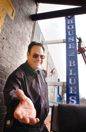 The House of Blues at 15 Lansdowne St., Boston, former location of the music ballroom Avalon, opened its doors Thursday with the J Geils Band performing. Original Blues Brother Dan Aykroyd was on hand to open the House of Blues.