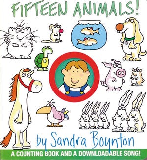 ‘Fifteen Animals!’ by Sandra Boynton is a book worth buying for babies and toddlers.
