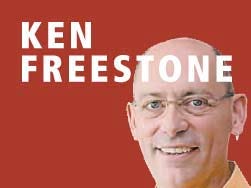 Ken Freestone is a creativity counselor and environmental advisor who lives in Holland. He can be contacted at creativi–tyken@comcast.net.