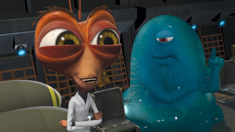 Movie review: 'Monsters vs. Aliens' a winning sci-fi spoof