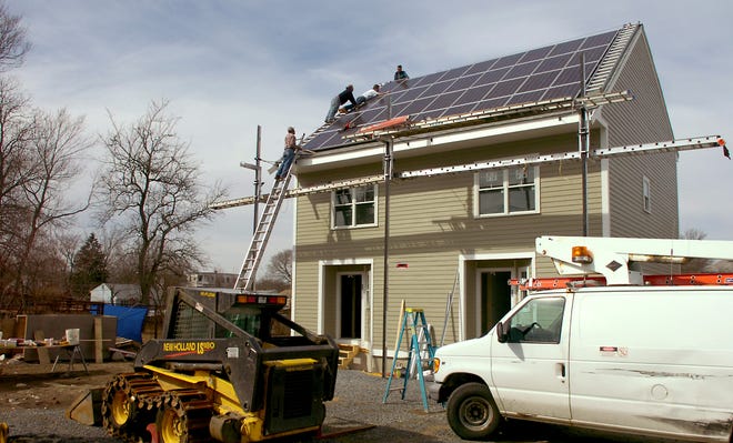 Demand is rising fast for solar power and the workers to install solar power systems, as well as many other “green collar” industries.