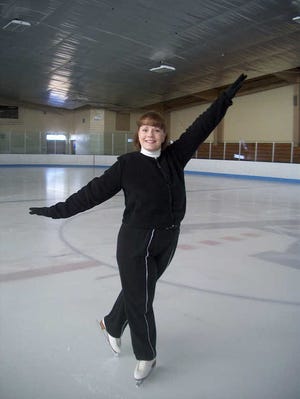 Debby Hallen, 43, started skating when she was in her 20s. She’s still skating — and scoring high marks — in competitions across the country.