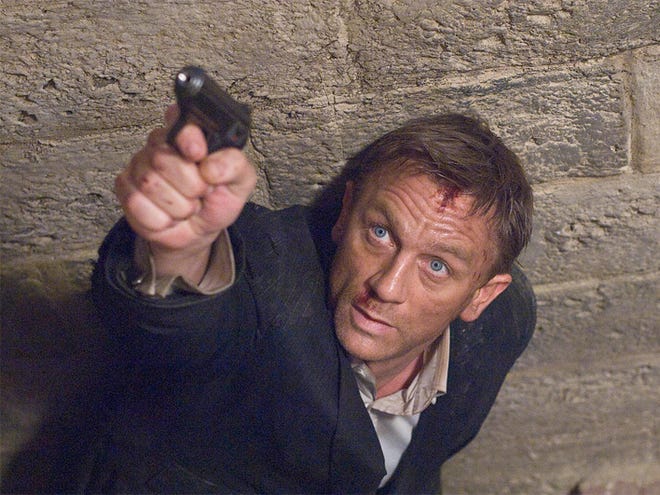 Daniel Craig stars as James Bond in "Quantum of Solace."