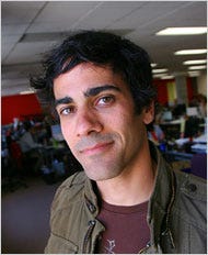 Yelp’s co-founder and chief executive, Jeremy Stoppelman, at the company’s offices.