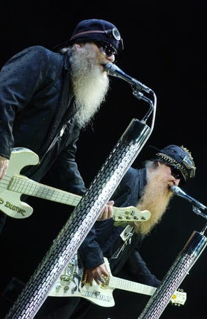 They got beards. They know how to use them. See if ZZ Top sings "Legs" when they open for Aerosmith June 24 at P-G Pavilion. Tickets go on sale 9 a.m. April 18, ranging from $29 to $189. (photo by Jason Nelson)