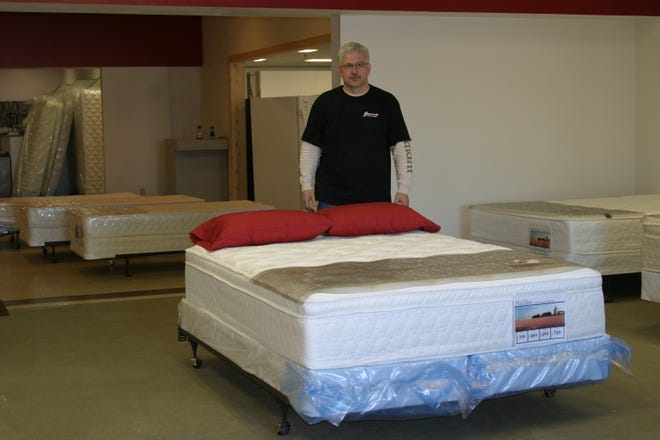 Kevin Genthe has opened a store, Monroe Mattress, at 1024 4th Ave. West, in Monroe, Wis.