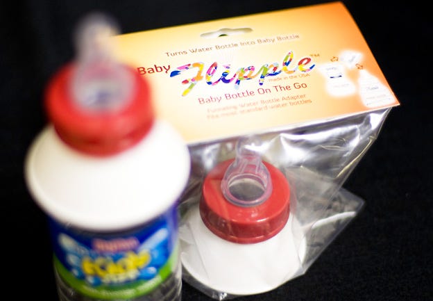 Sippy Bottle On-the-Go Flipples Simple Sippy 