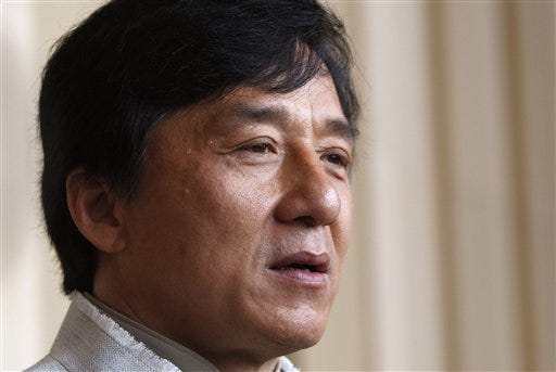 Jackie Chan's comments that freedom may not be good for China were taken out of context, his spokesman said Tuesday, while Facebook users and Chinese scholars condemned the veteran actor on the Internet in a spreading backlash.