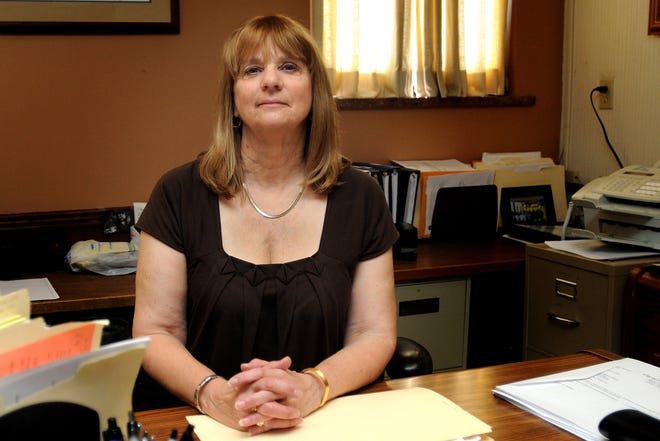 Mary Ann Eirhart has worked ten years as administrative assistant at the mayor’s office in Freeport.