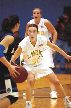 Alice (Duesing) Nightingale will be inducted into the Upper Peninsula Sports Hall of Fame Saturday. She is the first woman from Sault Ste. Marie to be inducted. Duesing is the all-time basketball scoring leader at Sault High and Lake
