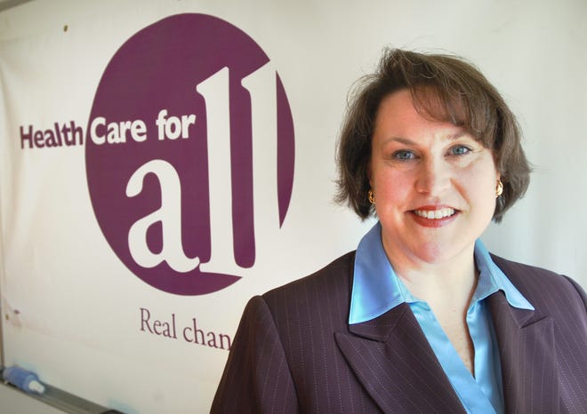 Amy Whitcomb Slemmer of Hull is the executive director of Health Care for All, a nonprofit organization that advocates for affordable health care. She will speak about affordable health care options at a Cohasset C.A.R.E.S. forum on May 16.