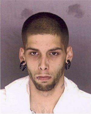 Investigators say Joseph Jimenez, shown here in this undated photo, shot and killed Scott Riley after they started arguing over a game of beer pong at a party on Friday May 1, 2009, in Bridgeport, about 15 miles outside Philadelphia.