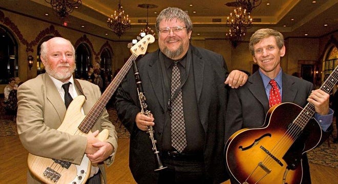 The Turtlestone Trio — from left: Gary Holt, Frank Mochol and Jim Davis — will perform at 7 p.m. Saturday, May 9, at Bristol Valley Theater in Naples.