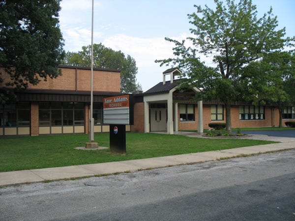 Jane Addams Elementary School.