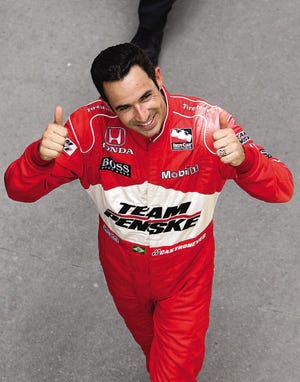 Castroneves will look to win his third Indianapolis 500 on Sunday.