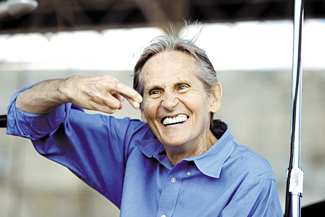 Levon Helm clowning around in 2008. Helm -- co-founder of and drummer for the Band -- performed at the Woodstock festival in August 1969 in Bethel.