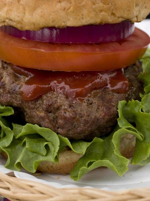 The Leaner Beef Burger is reduced fat but still flavorful.