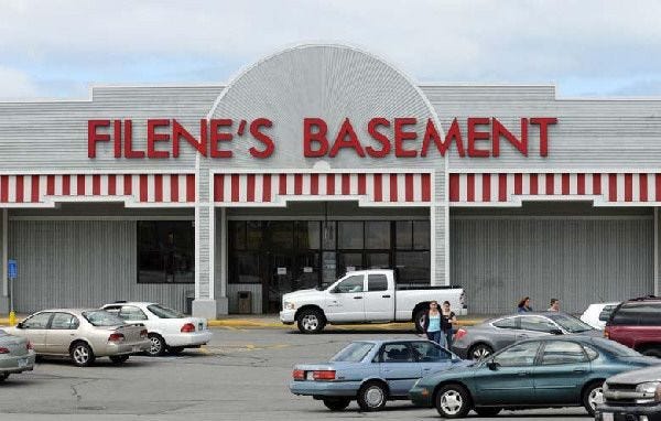 Filene’s Basement on Route 132 in Hyannis will most likely be closed as Syms Corp. has declined to buy the store.