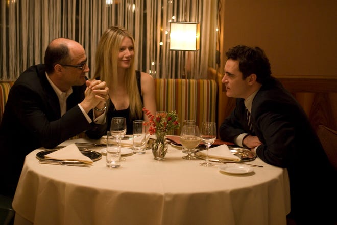 Elias Koteas, Gwyneth Paltrow and Joaquin Phoenix star as psychologically broken souls drawn to each other in "Two Lovers."