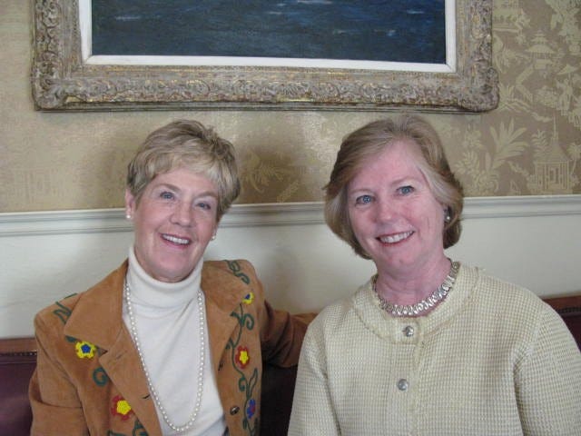 Mary Hayes and Sally Wilson