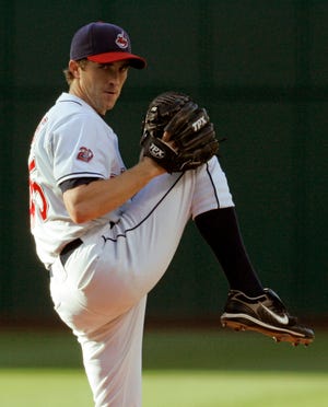 Indians starter Jeremy Sowers held the Cincinnati to two runs during Friday's win. (AP Photo/Tony Dejak)