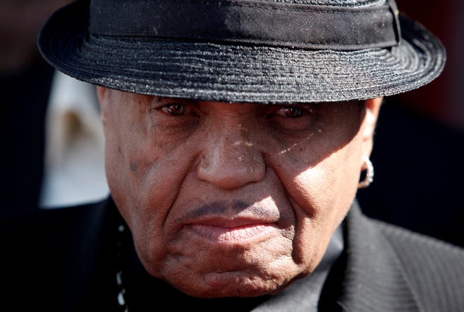 Joe Jackson, father of the late pop star Michael Jackson, arrives at the 9th annual BET Awards on Sunday in Los Angeles.
