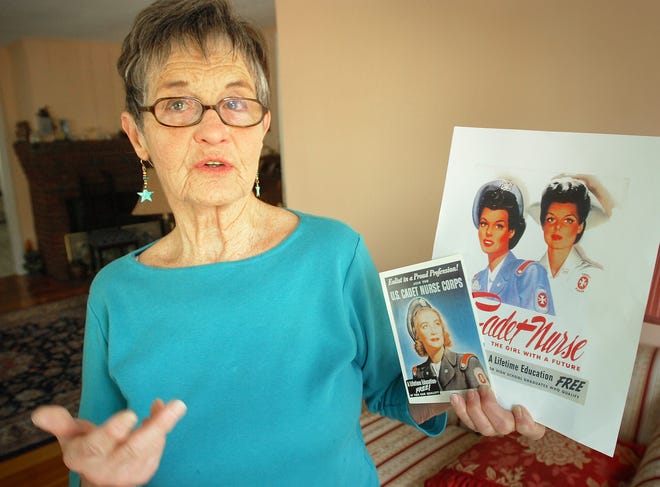 Shirley Harrow has been on a nine-year campaign to get recognition and veteran status for the women who were in the U.S. Cadet Nurse Corps during World War II.