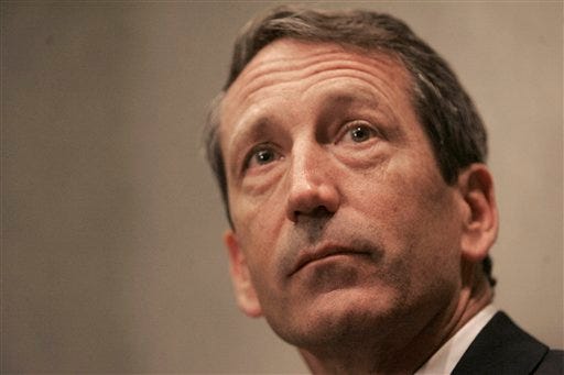 South Carolina Gov. Mark Sanford returned to the state Wednesday after an undisclosed trip to Argentina.