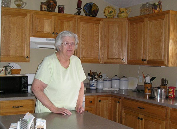Donna Kellums enjoys working in the kitchen of her Colona home.