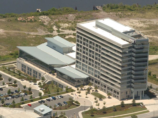 The PPD along the Cape Fear River is seen in this aerial photograph taken Wednesday July 1, 2009   Staff Photo BY PAUL STEPHEN / STAR NEWS