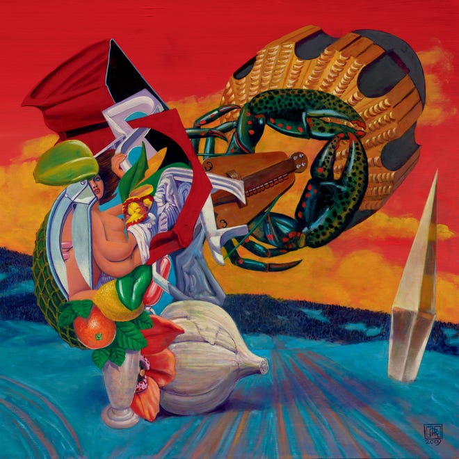 In this CD cover image released by Warner Bros., the latest by The Mars Volta, "Octahedron," is shown.