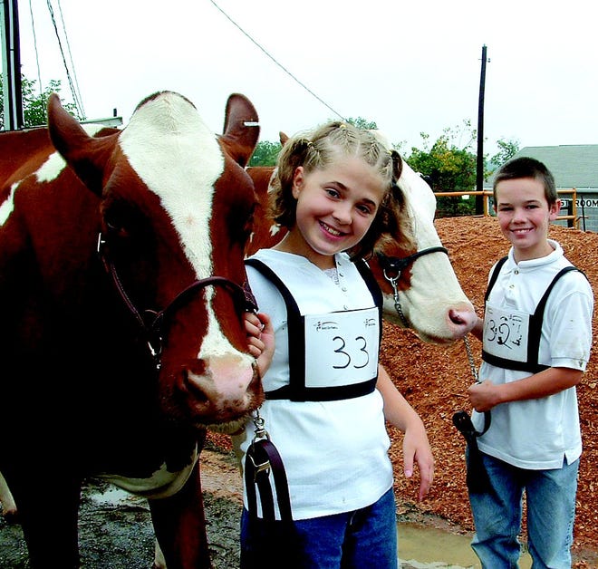 Lots of youngsters like these at a previous fair are busy preparing for the 2009 version of the Franklin County event.