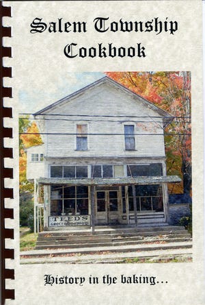 The cover of the Salem Township cookbook.