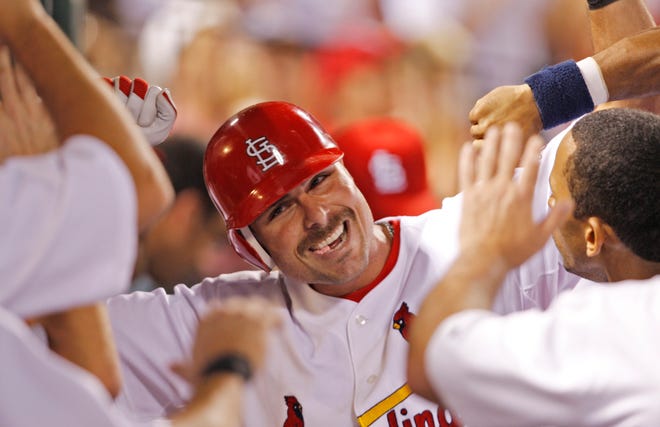 Rick Ankiel’s home run knotted the game 3-3 in the bottom  of the seventh, but the Cardinals’ smiles soon faded.
