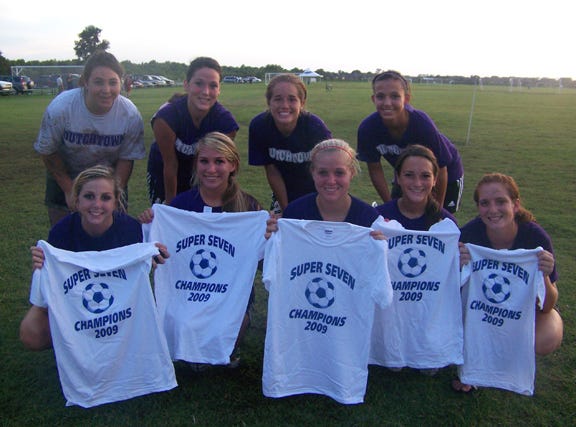 Dutchtown-based Griffin I recently won the Baton Rouge Soccer Association summer league Super 7 tournament which concludes the regular season. They are front, from left; Megan Romaire, Erica Sweeney, Chelsea Cruthirds, Kaylie Dinning and Lindy Robichaux. Back row; Alllyson Frager, Jaynie Stewart, Lexi Gibbs and Stephanie Dusenberry. Not pictured; Julia Catha, Grace Feigley and Erin Miles, Emily Rezac.