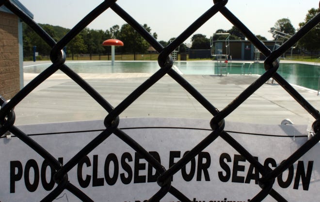The Dennis F. Shine Jr. Memorial Swimming Pool on Providence Street in Worcester is closed for the season.