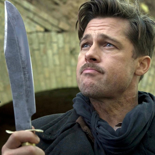 Brad Pitt as Lt. Aldo Raine in "Inglourious Basterds."