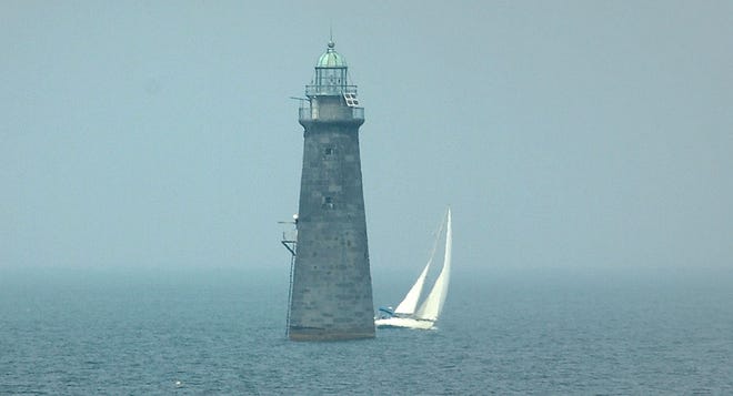Minot’s Ledge Light, off the coast of Scituate and Cohasset.