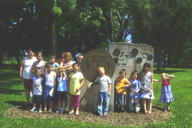 Participants in the Penny Severns Summer Reading Program at Spoon River College visit Dickson Mounds near Lewistown as part of the program. Students ages 2-10 met Wednesday afternoons in June and July to take part in activities promoting summer reading. Other trips included traveling to Lakeview Museum, Lakeland Park, and Parlin-Ingersoll Library in Canton.