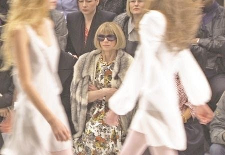 AP Photo/Roadside Attractions
Anna Wintour is shown in a scene from, "September Issue."