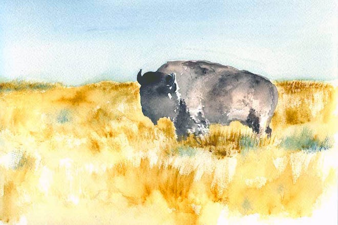 Watercolors and other works of art by Oglala Lakota artist Arthur Short Bull will be included in a Native American-themed art exhibit opening for the First Friday Art Walk from 5 to 9 p.m. at the Curtis House Museum, 1101 S.W. Topeka Blvd.