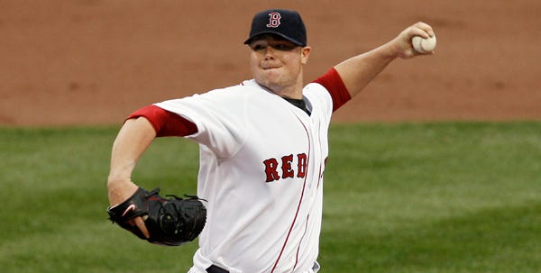 Red Sox lefty Jon Lester is 5-0 with a 2.26 ERA in his last 10 starts. He allowed only singles to Gabe Kapler in the second and Dioner Navarro in the eighth. Lester struck out seven, walked three and threw one wild pitch.