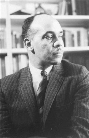 This Feb. 15, 1964 file photo shows Ralph Ellison, novelist and author of the widely acclaimed "The Invisible Man." Ellison is one of six finalists for an award being given by the National Book Foundation as the best fiction winner in the foundation's awards 60-year history. (AP Photo/FILE)