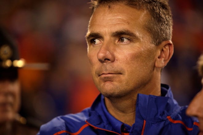 Head coach Urban Meyer hopes the Gators catch fire for the rest of the season.