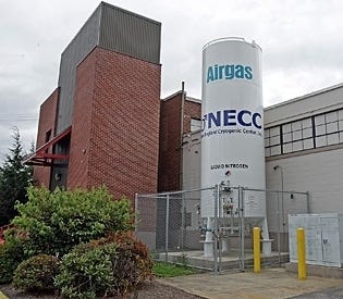 New England Cryogenic Center in Newton.