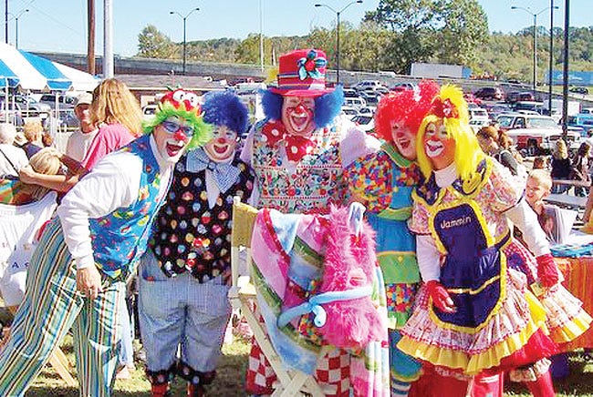 J.O.Y. Town Clowns will be part of Saturday's festivities.