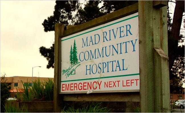Mad River Community Hospital in Arcata, Calif.
