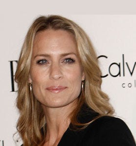 Actress Robin Wright Penn arrives for ELLE Magazine\u2019s 16th Annual Women in Hollywood Tribute in Los Angeles on Monday, Oct. 19, 2009. (AP Photo/Matt Sayles)
