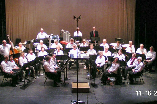 Members of the Branch County Community Band.